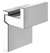 Cabide para Instalação Em Parede Fabricado Em Metal Com Acabamento Brilhante Rubik 4 cm Roca