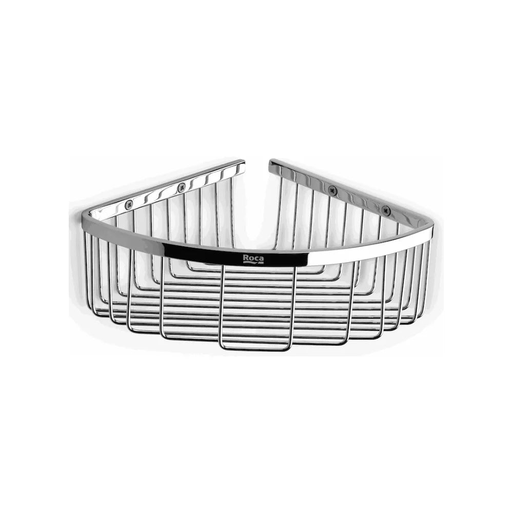 Contenedor para rincón de baño fabricado en metal con acabado brilloso de 20 cm Hotels Roca - Vista 1