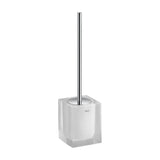 Escobillero de Suelo para Baño Mate Ice 9,1 cm White Roca
