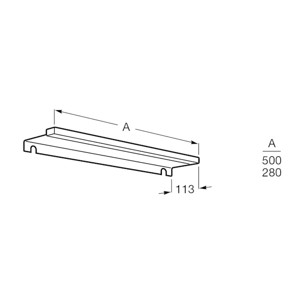 Aplique LED para espejo de 50 cm fabricado en metal con acabado brillante Smartlight Roca - Vista 4