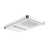 Pulverizador Retangular Com Cascata Com Acabamento Em Aço Inoxidável Puzzle 50 cm Roca