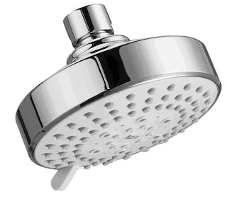 Rociador Redondo Orientable de Tres Funciones para Instalación a Pared Cromado Stella Roca - Vista 2