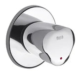 Llave de Paso con Índice Caliente para Instalación a Mural C Brava 1,8 cm Roca