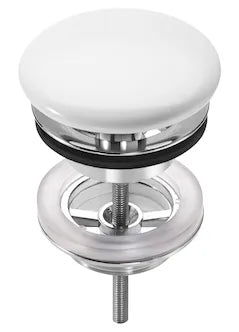 Desagüe con Tapón Fijo Abierto Bidet y Lavabo Aqua Roca - Vista 1