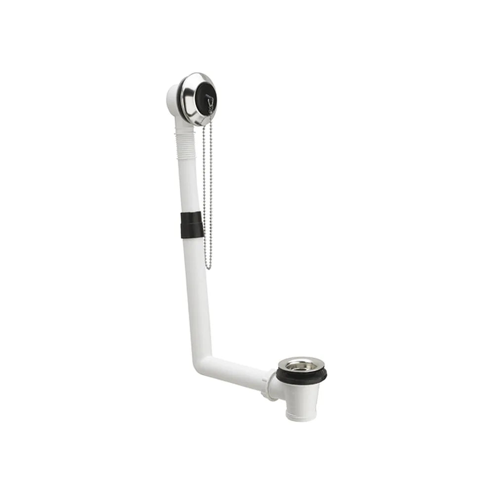 Conjunto de desagüe con cadenilla con rebosadero adecuado para bañera Aqua Roca - Vista 1