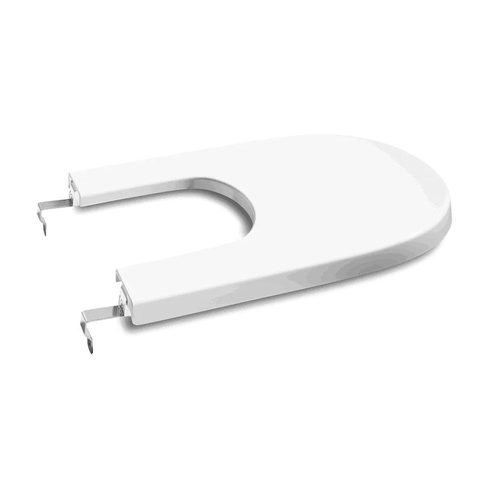 Tapa redonda para bidet compacto fabricada en material antibacteriano Meridian Roca - Vista 1