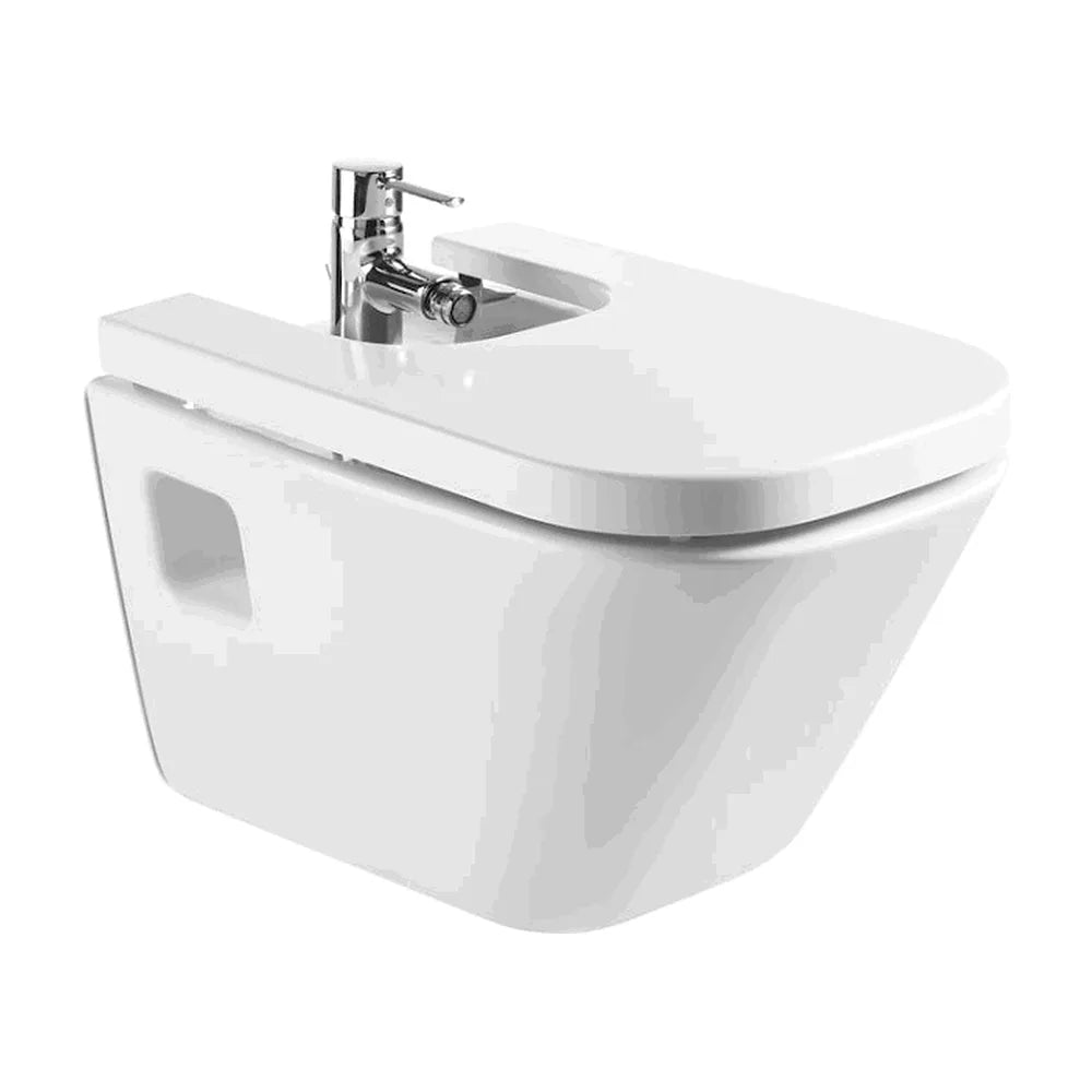 Tapa para Bidé de Forma Cuadrada con Amortiguada The Gap Square Blanco Roca - Vista 2