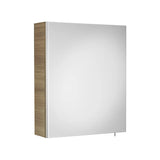Armario-espejo Luna 50 cm Roble Roca