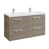 Meuble Quatre Tiroirs Frêne Prisma 120 cm Roca