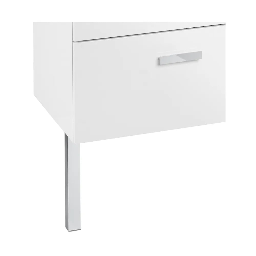 Mueble de Baño con Lavabo y 2 Puertas Basic de 80 cm Colección Victoria Blanco Roca - Vista 9