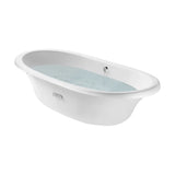 Baignoire Ovale Fabriquée en Fonte Émaillée Avec Finition Blanche Newcast 170 cm Roca