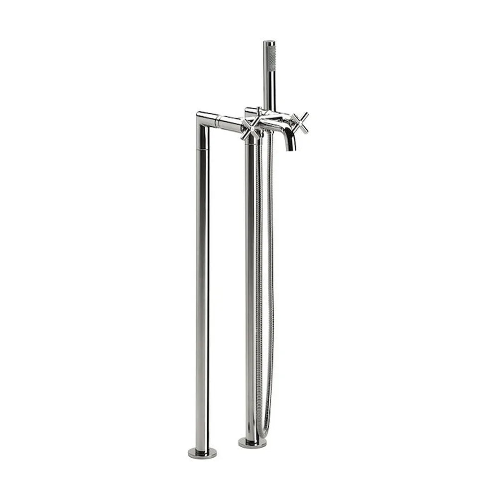 Bañera ovalada de 170 cm fabricada en hierro fundido de color azul marino Newcast Roca - Vista 7