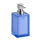 Doseador de Bancada para Casa de Banho de Cor Azul Com Acabamento Mate Ice 7 cm Roca