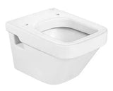 Taza Suspendida Compacta Horizontal Outlet Dama 36 cm White Roca