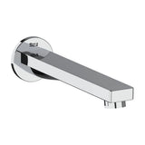 Cana de Banheira de Instalação Em Parede Fabricado Em Latão Com Acabamento Cromado Square 22,2 cm Roca