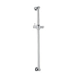 Barra de Duche Com Suporte Regulável Fabricado Em Latão Com Acabamento Cromado Clássico 70 cm Roca