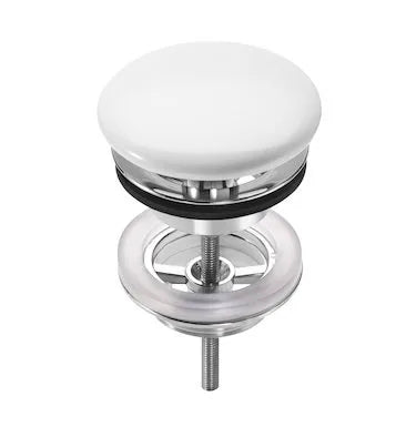 Lavabo con Semipedestal Cerámica Beyond 46 cm Blanco Roca - Vista 4