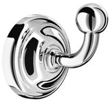Cabide de Instalação Em Parede Fabricado Em Metal Com Acabamento Brilhante Carmen 6 cm Roca