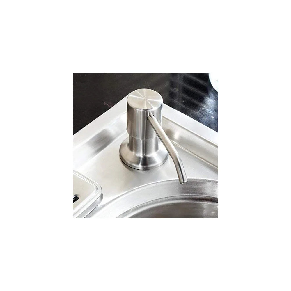 Fregadero de una cubeta con válvula de 50 cm fabricado en acero inoxidable Inox Paris Roca - Vista 5