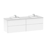 Mueble para Baño con Lavabo Doble 4 Cajones de 160 cm Colección Beyond Roca