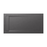 Plato de Ducha Rectangular Extraplano Ónix Texturizado con Desagüe Aquos Roca