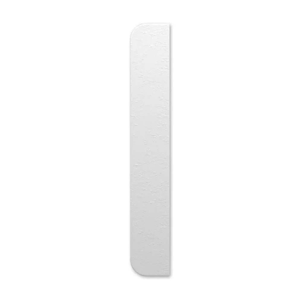 Plato de ducha rectangular extraplano texturizado con un acabado en color blanco Aquos Roca - Vista 5