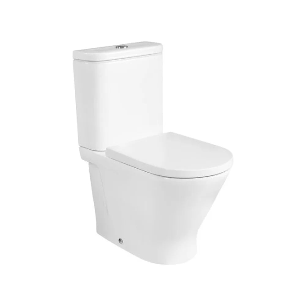 Inodoro Compacto Completo Redondo y Ovalado Rimless Salida Dual The Gap Round Roca - Vista 1