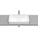 Lavabo Encastrado de Fineceramic Inspira Square White Mate Roca