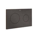 Placa Pulsadora para Cisternas de Doble Descarga en Color Marrón Mate Pl10 Dual In Wall One Duplo WC One Roca