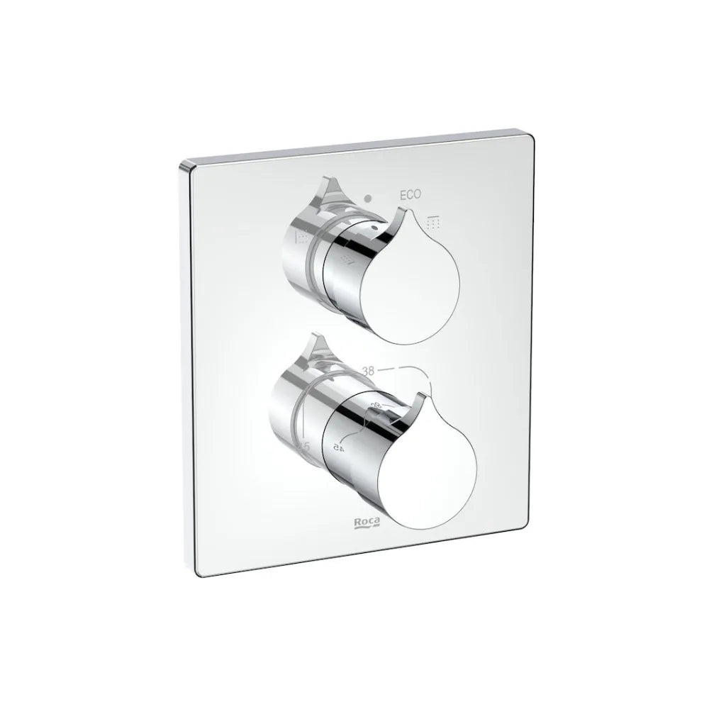 Grifo Termostático Empotrable para Ducha Insignia Cromo Roca - Vista 1