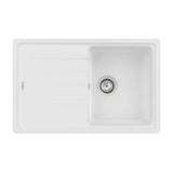 Fregadero de Carga Mineral con Escurridor Bergen White Roca