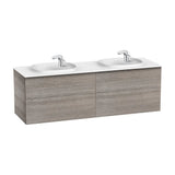 Suspended Bathroom Set Beyond 160 cm Unik Collection Oak Roca