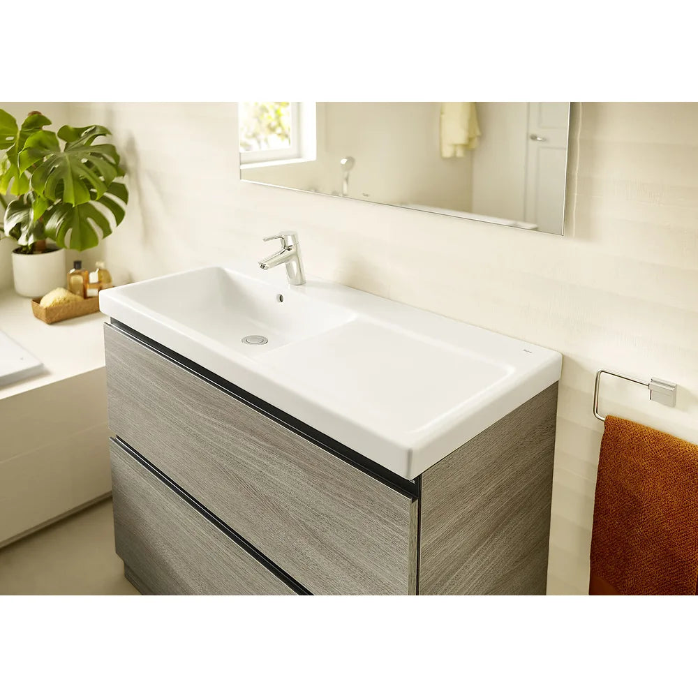 Mueble de Baño con Lavabo Izquierdo y 2 Cajones Lander de 100 cm Colección Unik Roble Roca - Vista 4