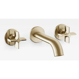 Grifo de Lavabo Empotrable Bimando Greige Baia Armani Roca