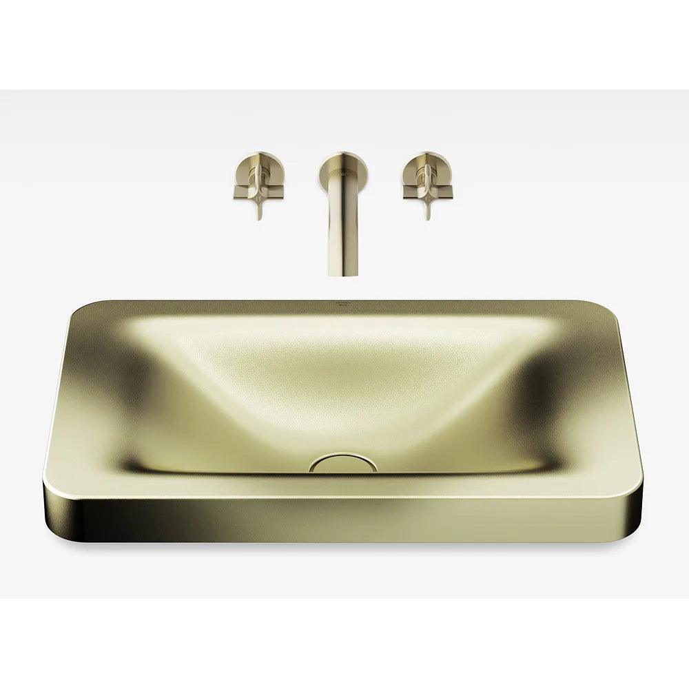 Grifo de Lavabo Empotrable Bimando Greige Baia Armani Roca - Vista 2