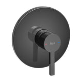 Grifo de Ducha Mixer Tap en Titanio Naia Negro Roca
