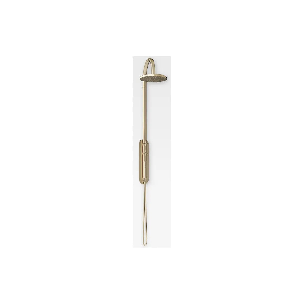 Columna de Ducha Bimando con Rociador Circular en Color Greige Baia Armani Roca - Vista 1