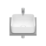 Lavatório Sobre Bancada Branco Mate Square Inspira Roca