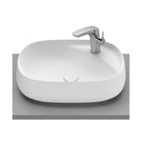Countertop Washbasin Fineceramic Beyond 58 cm Matte White Roca