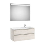 Bathroom Set with 2 Drawers 100 cm The Gap Collection Ash Roca