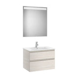 Bathroom Set with 2 Drawers 70 cm The Gap Collection Ash Roca