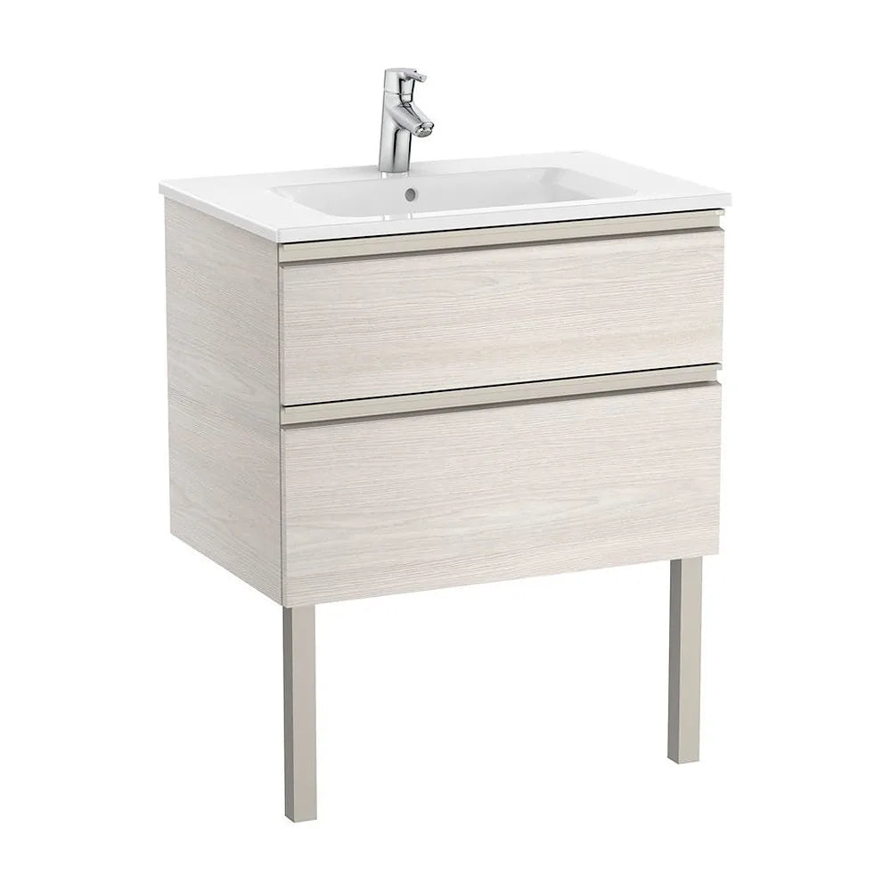 Mueble de Baño con Lavabo Central Unik de 70 cm Colección The Gap Fresno Roca - Vista 2