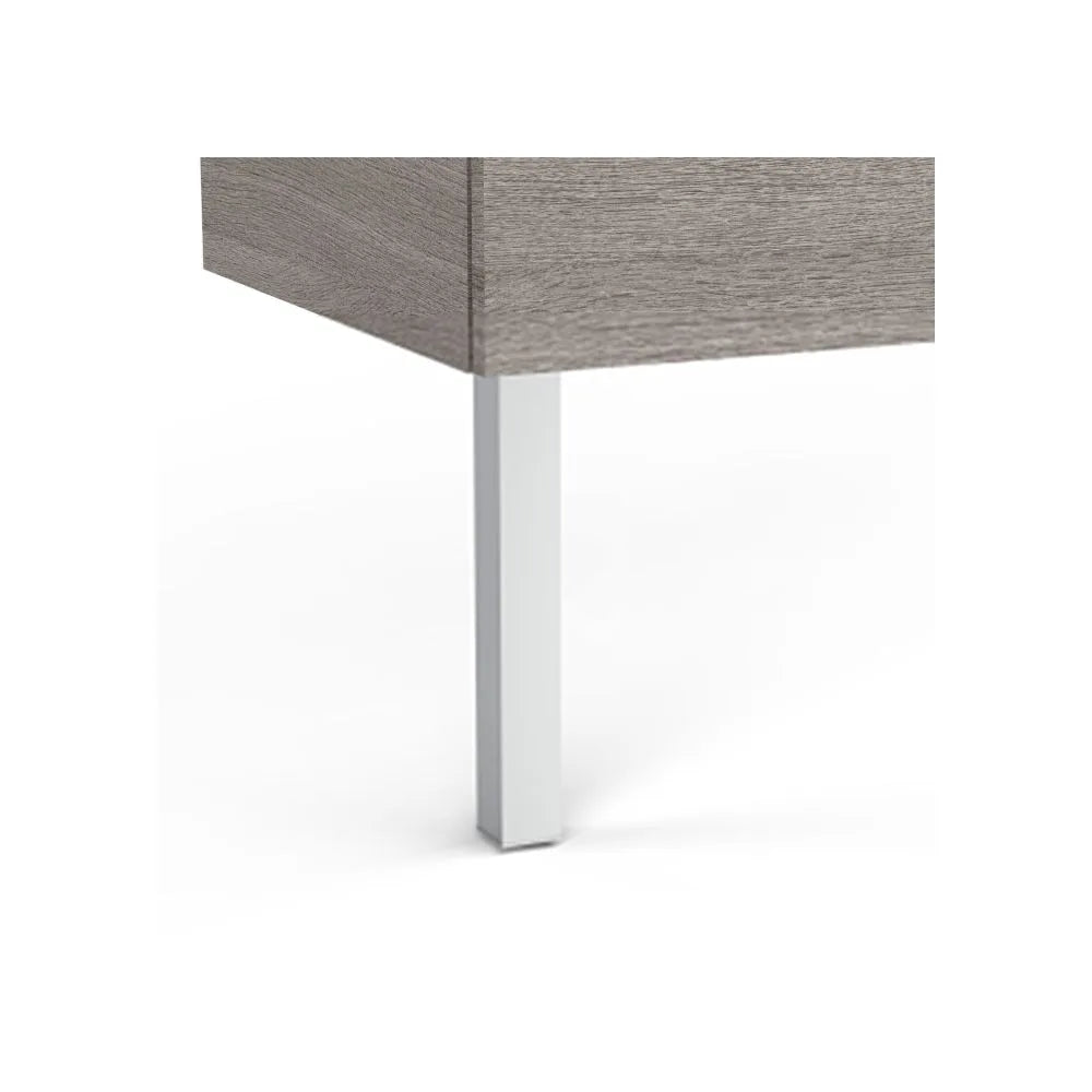Mueble de baño de 70 cm de ancho con lavabo central color blanco brillo Unik The Gap Roca - Vista 3