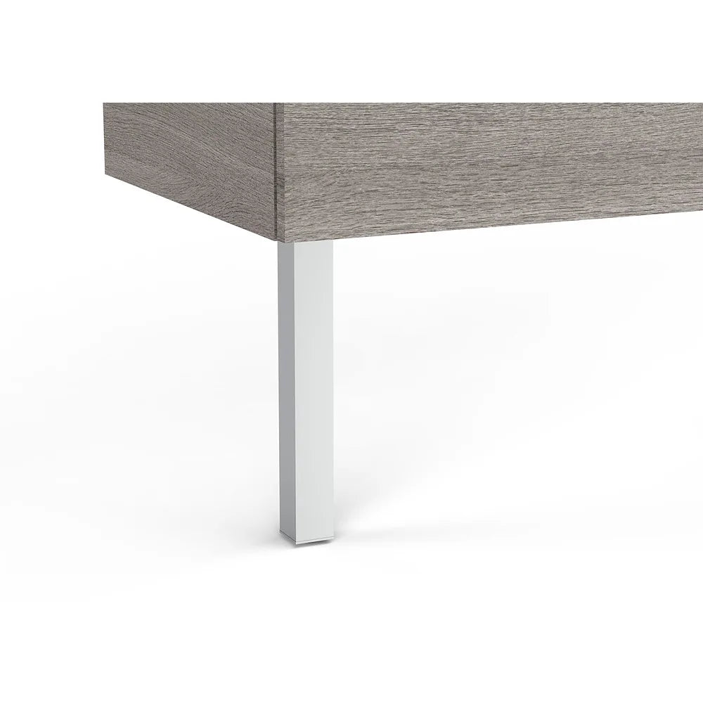 Mueble de Baño con Lavabo con Espejo Led de 60 cm Colección The Gap Blanco Brillo Roca - Vista 3