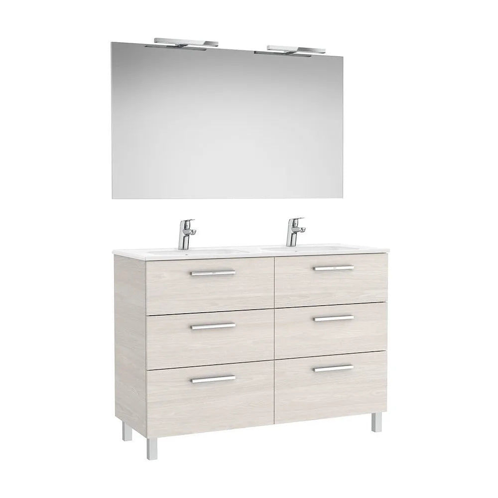 Conjunto de Baño Doble Family de 119 cm Colección Victoria Fresno Roca - Vista 2