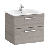 Bathroom Vanity Unit with Basin Central Victoria de 60 cm Colección Unik Roble Roca