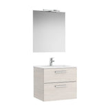 Conjunto de Baño Nórdico de 60 cm Colección Victoria Fresno Roca