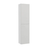 Compact Suspended Side Cabinet Arctic Grey 35 cm The Gap Collection Roca