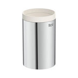 Vaso de Encimera para Baño de Metal Cromado Round Hotels Roca