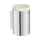 Vaso de Pared para Baño de Metal Cromado Round Hotels Roca